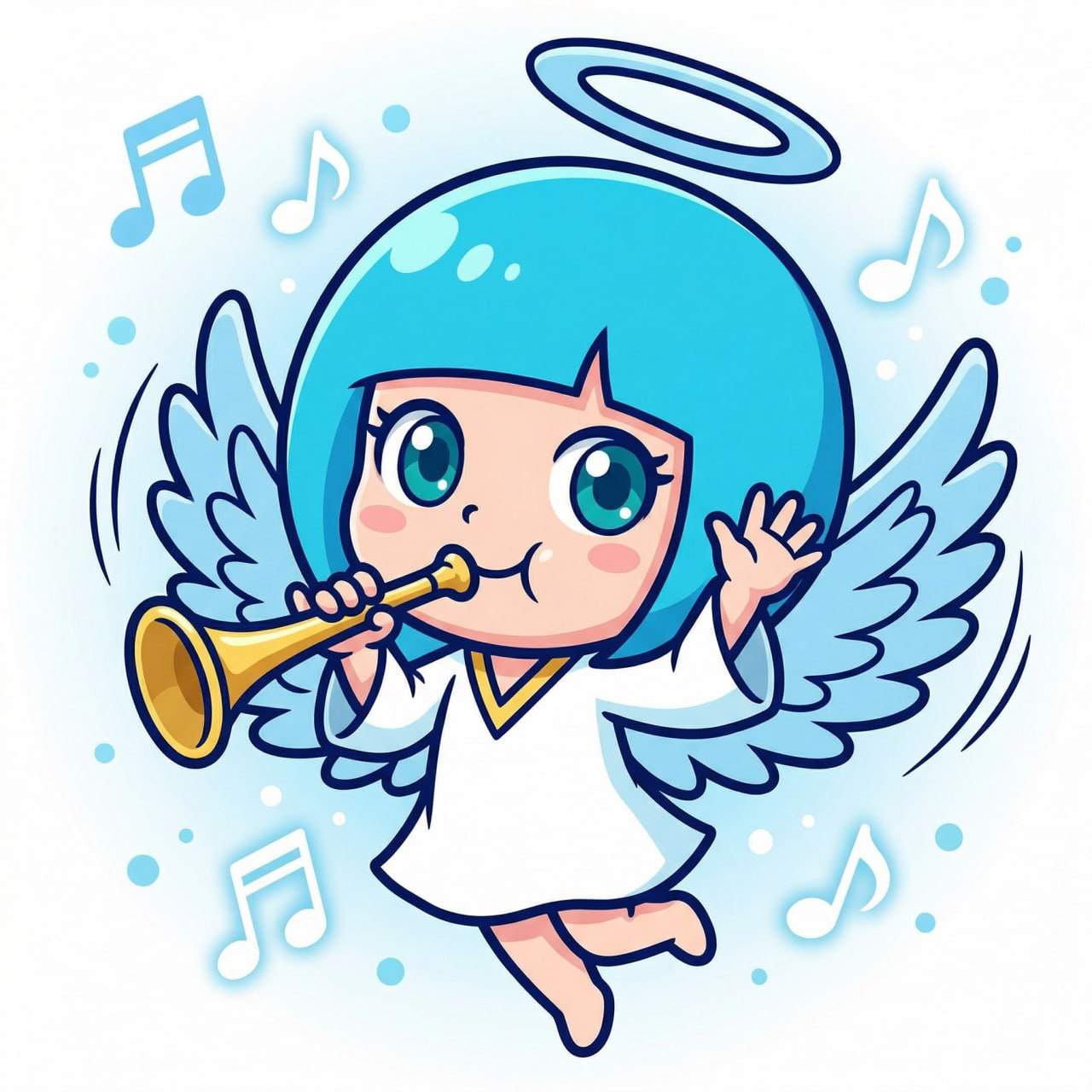 トランペット天使